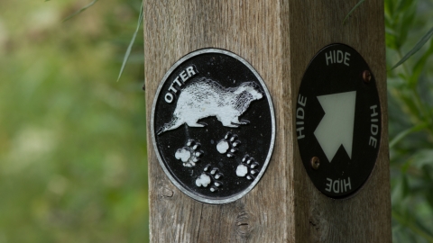 Otter trail post Wjitacre Heath 2015 Steven Cheshire